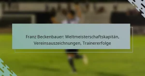 Franz Beckenbauer: Weltmeisterschaftskapitän, Vereinsauszeichnungen, Trainererfolge